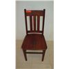 Image 1 : Koa Wood Dining Chair - Approx. 17x17x37