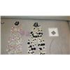 Image 2 : Jewelry: 2 Multi-Strand Glass/Bead Necklaces, Rope Chain w/4 Pendants, Earrings