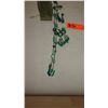 Image 3 : Jewelry: Green-Glass Bead Necklace, 2 Prs Green Earrings, Green Bead Bracelet