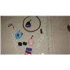 Image 3 : Jewelry: 3 Misc. Clear Bead Necklaces, Rope Chain w/5 Pendants, Earrings