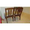 Image 7 : Two Vintage Koa Dining Chairs - Mixed Wood?