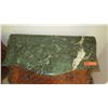 Image 5 : Pair: Bombe Chest w/Green Marble Top, Hardware Embellishments 32x16x30