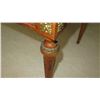 Image 8 : Neoclassical White Marble Table w/Gilt Ornamentation 46x23x18