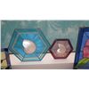 Image 4 : Qty 7 Misc. Stained Glass Panels (Various Colors, Shapes, Style)