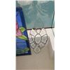 Image 6 : Qty 7 Misc. Stained Glass Panels (Various Colors, Shapes, Style)