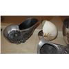 Image 2 : Qty 5 Large Decorative Seashells (Nautilus, etc.)