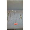 Image 1 : Jewelry: 4 Misc. Pearl/Bead Necklaces, Gold Chain, Earrings