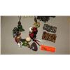 Image 2 : Jewelry: Misc. Cluster Bead Necklaces, Bracelets, Earrings, Brooch
