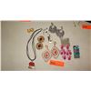 Image 1 : Jewelry: Cascade Fashion Earrings, Rope Chain w/4 Pendants