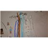 Image 4 : Jewelry: 7 Misc. Bead Necklaces, Rope Chain w/12 Pendants