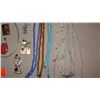 Image 5 : Jewelry: 7 Misc. Bead Necklaces, Rope Chain w/12 Pendants