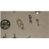 Image 3 : Jewelry:  Antique Charm Bracelet - w/16 Additional Charms (Hawaiiana, etc)