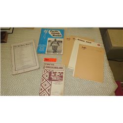 Antique Magazines, Cultural Literary Memorabilia