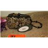 Image 2 : 2 New Mary Frances Beaded Bags: "Jewel Box" (Blk), Pink "Ribbons" Bag w/Colored Pearls