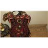 Image 4 : 2 New Mary Frances Beaded Bags: "Sugar Plum" (Cranberry Satin), Streamlined Oval Bag
