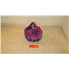 Image 3 : New Mary Frances Beaded Bag: "Ultraviolet" Pouch w/Large Purple/Cranberry Clusters