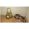 Image 1 : 2 New Mary Frances Beaded Bags: Green Box Bag and "Earn Your Stripes" Zebra Print