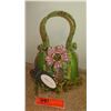 Image 2 : 2 New Mary Frances Beaded Bags: Green Box Bag and "Earn Your Stripes" Zebra Print
