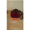 Image 5 : 2 New Mary Frances Beaded Handbags: Red, Black Bag and Red Chenille w/Lrg Flower