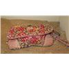 Image 4 : 2 New Mary Frances Beaded Handbags: "Precious" Pink Envelope and Mauve (Slight Damage)