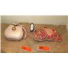 Image 6 : 2 New Mary Frances Beaded Handbags: "Precious" Pink Envelope and Mauve (Slight Damage)