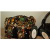Image 2 : 2 New Mary Frances Beaded Handbags: "Honey" and "High Impact" Gloss Black