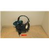 Image 1 : New Mary Frances Beaded Handbag: Teal Satin w/Draped Beads