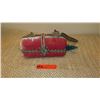 Image 1 : New Mary Frances Beaded Handbag: Pink Velvet w/Blue-Jeweled Contrast Band