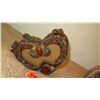 Image 2 : 2 New Mary Frances Beaded Handbags: Heart Shaped Paisley and Heart Shaped Mauve