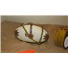Image 6 : 2 New Mary Frances Beaded Handbags: "Sun-Shine" Yellow Pleated Velvet and Egg Shape