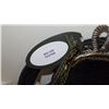 Image 3 : 2 New Mary Frances Beaded Handbags: "Yuletide" Black Pouch and Half Moon Black Velvet