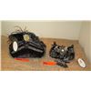 Image 1 : 2 New Mary Frances Beaded Handbags: Black "Split Personality" and Black Bag