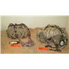 Image 1 : 2 New Mary Frances Beaded Bags: Dusky Blue "Heirloom" and Gold Brocade Fabric