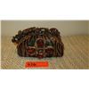 Image 2 : New Mary Frances Beaded Bag:  Tiger-Striped Fur w/Twisted Beadwork