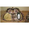 Image 2 : 2 New Mary Frances Beaded Bags: "Sweetheart" Silk Pouch and "Shining Armor"