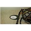 Image 3 : New Mary Frances Beaded Bag:  Oval "Spinner" High Drama w/Black Web Lace