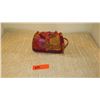 Image 4 : New Mary Frances Beaded Bag: Oriental Orange Satin Brocade Motif