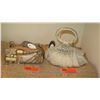 Image 1 : 2 New Mary Frances Beaded Bags: "Pearlized" Veil and Narrow Clutch