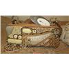 Image 2 : 2 New Mary Frances Beaded Bags: "Pearlized" Veil and Narrow Clutch