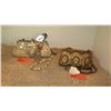 Image 1 : 2 New Mary Frances Beaded Bags: Ivory "Now and Forever" Clutch and "Luster Bay"