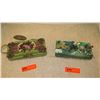 Image 1 : 2 New Mary Frances Beaded Bags: Green Weave Pattern and Green Faux Leather