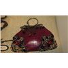 Image 2 : 2 New Mary Frances Beaded Bags: Red "Daredevil" and Red "Sundowner"