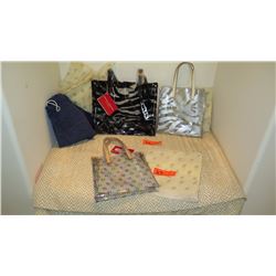 Qty 3 New See-Thru Dooney & Bourke Plastic Bags