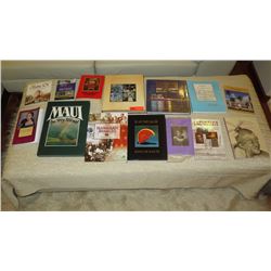 14 Misc. Hawaiiana Books: Aloha Oe, The Empty Throne, Exploring Lost Hawaii, etc.