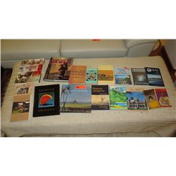 17 Misc. Hawaiiana Books: Iolani Palace, Princess Kaiulani, Encounters with Paradise, etc.