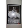 Image 1 : Framed Black & White Poster: Marilyn Monroe 26X37