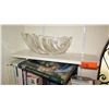 Image 2 : Contents of Shelves: Misc. Books, Glass Bowl, etc.