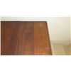 Image 9 : Vintage Wood Table with Swirl-Carved Legs - Koa Wood? 37X28X29
