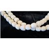 Image 2 : 46" Single Strand Carved Ivory "Pikake Lei Style" Necklace