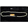 Image 8 : 46" Single Strand Carved Ivory "Pikake Lei Style" Necklace
